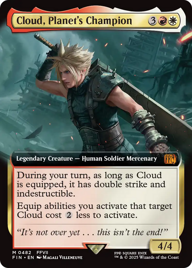 Cloud, Planet's Champion (Extended Art) [FINAL FANTASY] | Eastridge Sports Cards & Games