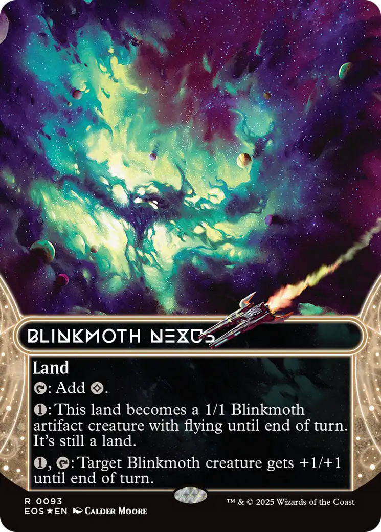 Blinkmoth Nexus (0093) (Borderless) (Galaxy Foil) [Edge of Eternities: Stellar Sights] | Eastridge Sports Cards & Games