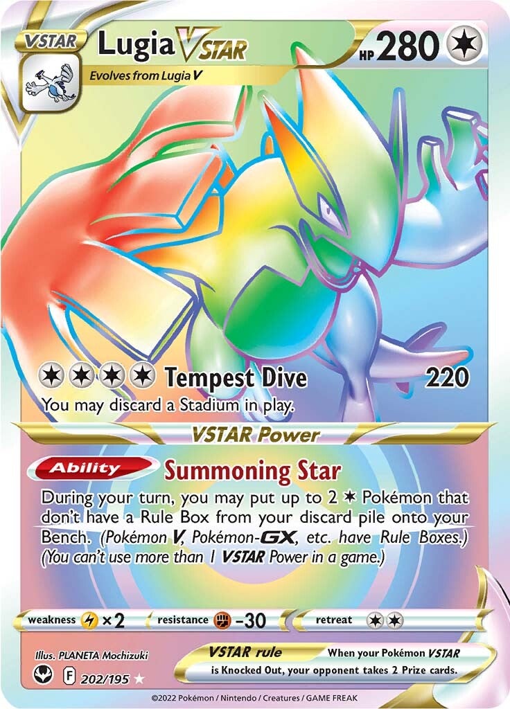 Lugia VSTAR (202/195) [Sword & Shield: Silver Tempest] | Eastridge Sports Cards & Games