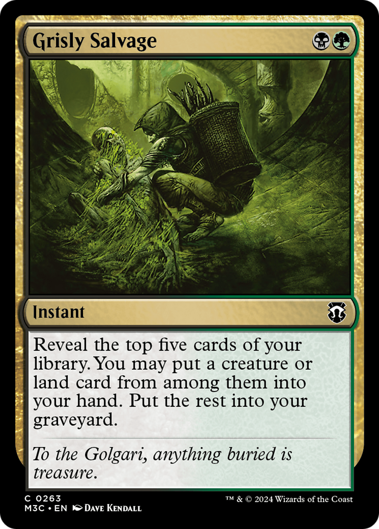 Grisly Salvage [Modern Horizons 3 Commander] | Eastridge Sports Cards & Games