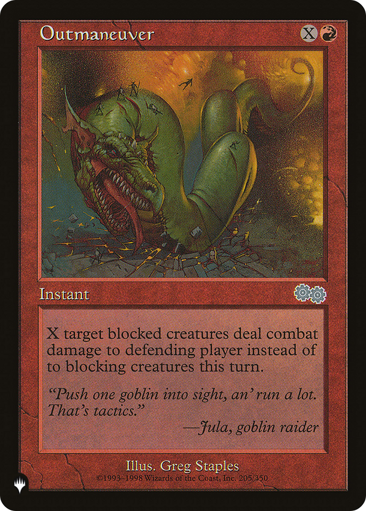 Outmaneuver [The List] | Eastridge Sports Cards & Games