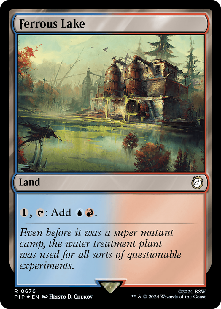 Ferrous Lake (Surge Foil) [Fallout] | Eastridge Sports Cards & Games