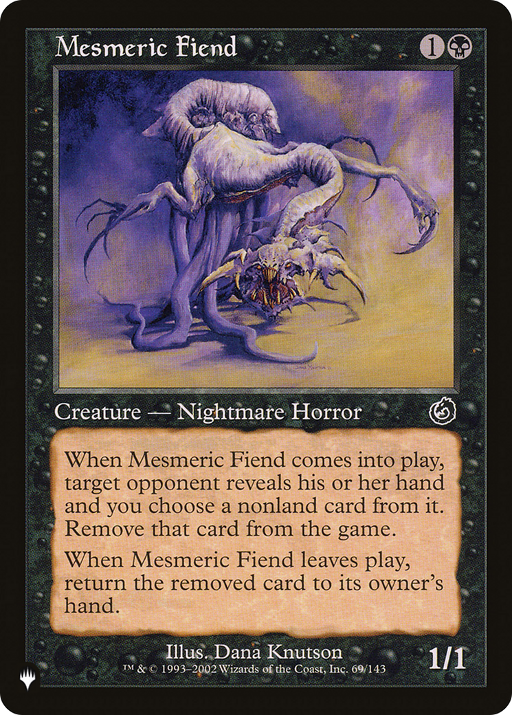 Mesmeric Fiend [The List] | Eastridge Sports Cards & Games