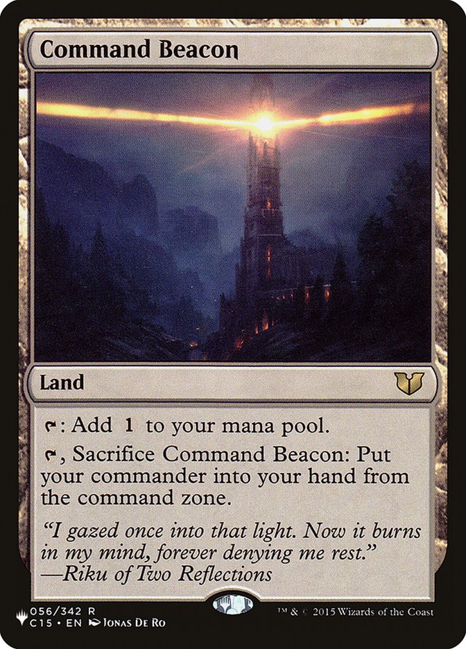 Command Beacon [The List] | Eastridge Sports Cards & Games