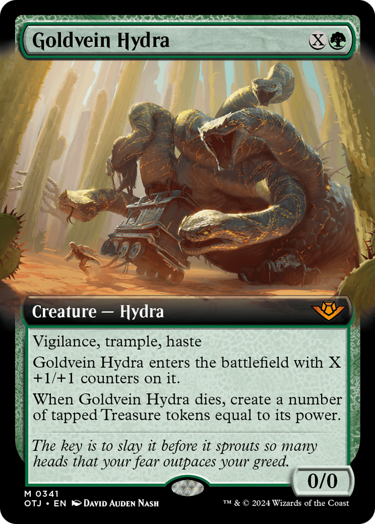 Goldvein Hydra (Extended Art) [Outlaws of Thunder Junction] | Eastridge Sports Cards & Games