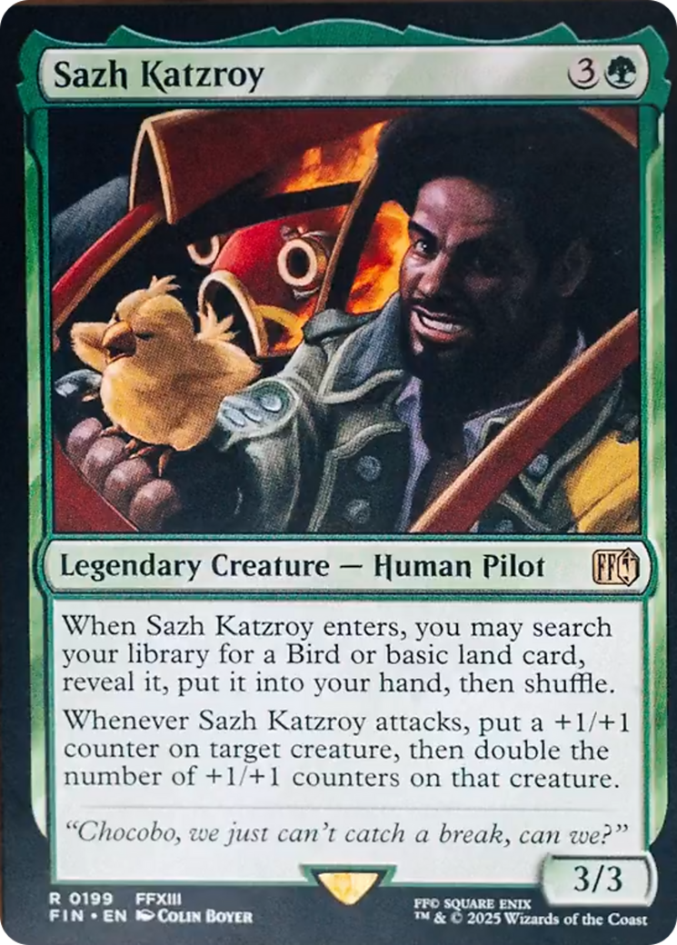 Sazh Katzroy [FINAL FANTASY] | Eastridge Sports Cards & Games