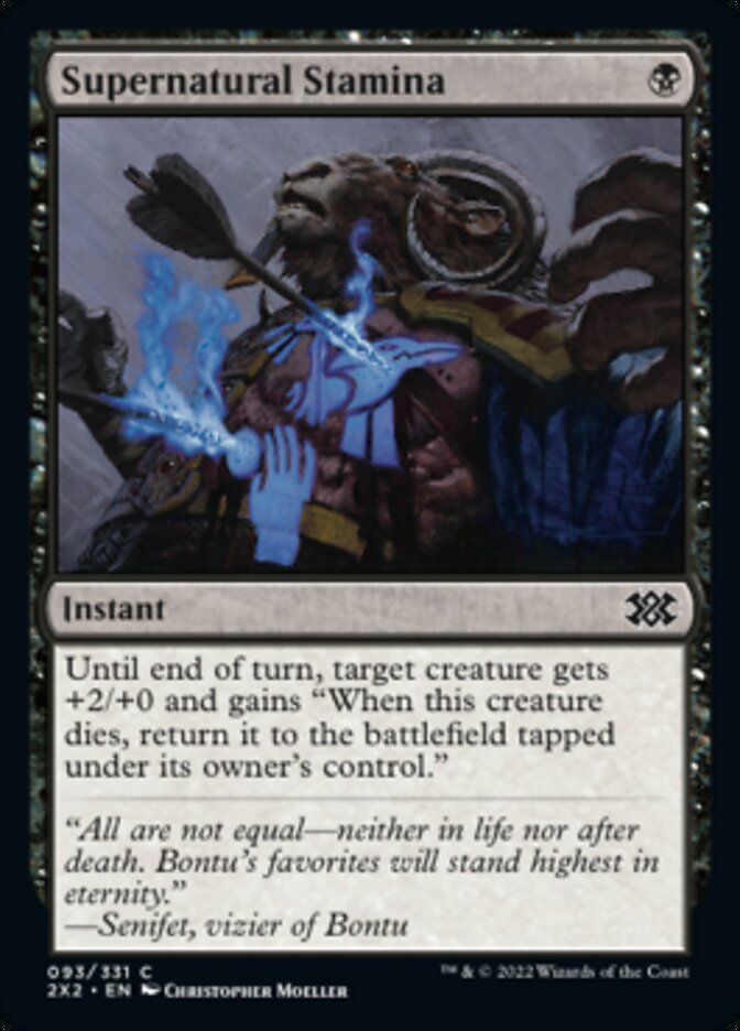 Supernatural Stamina [Double Masters 2022] | Eastridge Sports Cards & Games