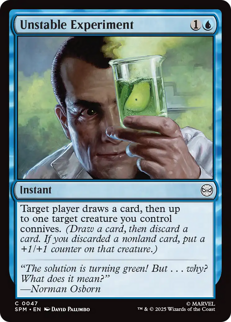 Unstable Experiment [Marvel's Spider-Man] | Eastridge Sports Cards & Games