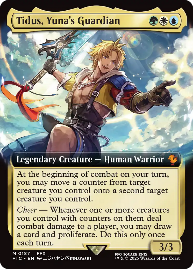 Tidus, Yuna's Guardian (Extended Art) [FINAL FANTASY Commander] | Eastridge Sports Cards & Games