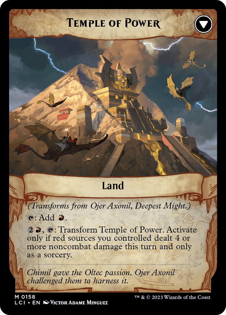 Ojer Axonil, Deepest Might // Temple of Power [The Lost Caverns of Ixalan] | Eastridge Sports Cards & Games