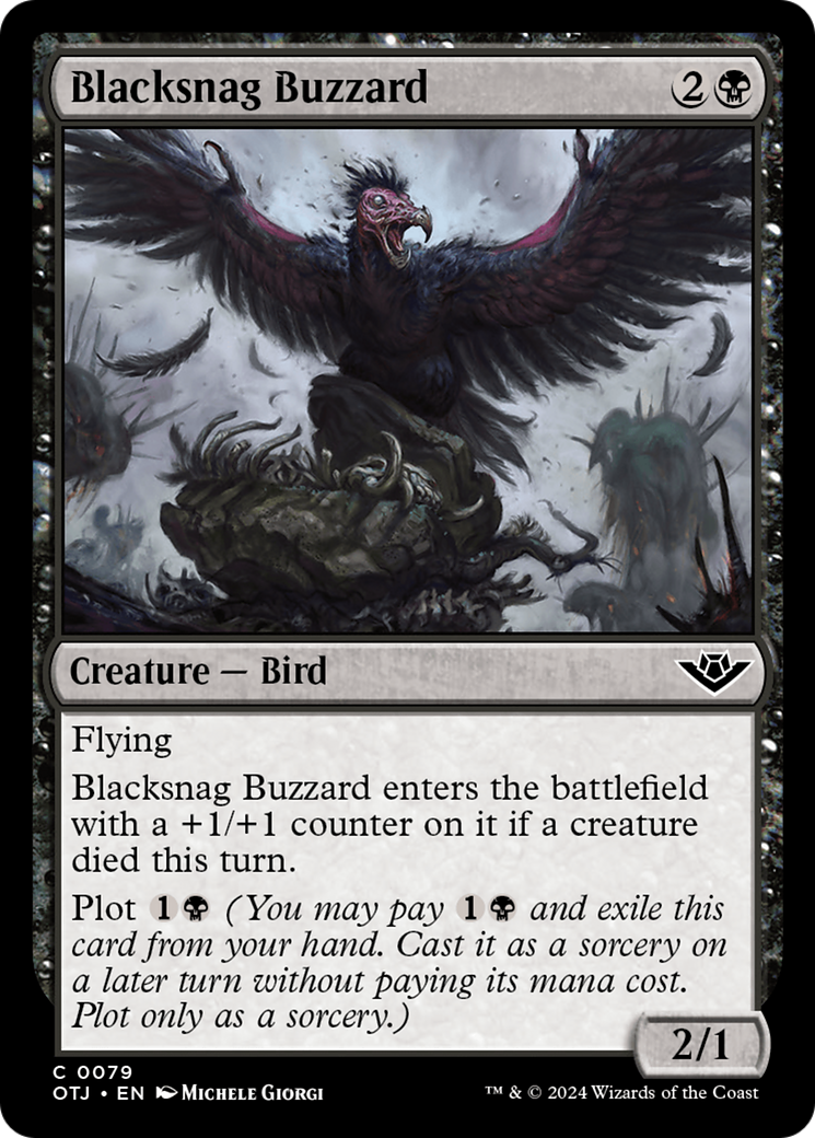 Blacksnag Buzzard [Outlaws of Thunder Junction] | Eastridge Sports Cards & Games