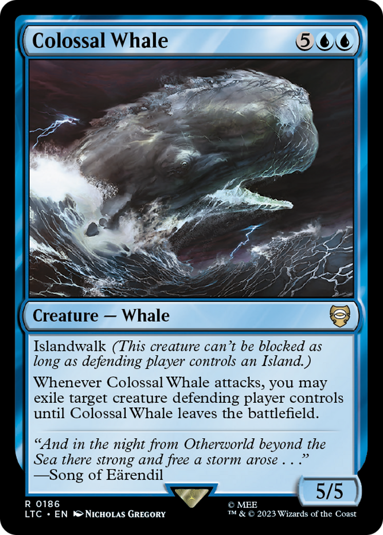 Colossal Whale [The Lord of the Rings: Tales of Middle-Earth Commander] | Eastridge Sports Cards & Games