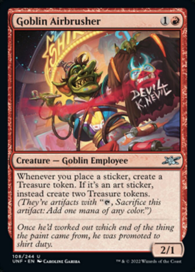 Goblin Airbrusher [Unfinity] | Eastridge Sports Cards & Games