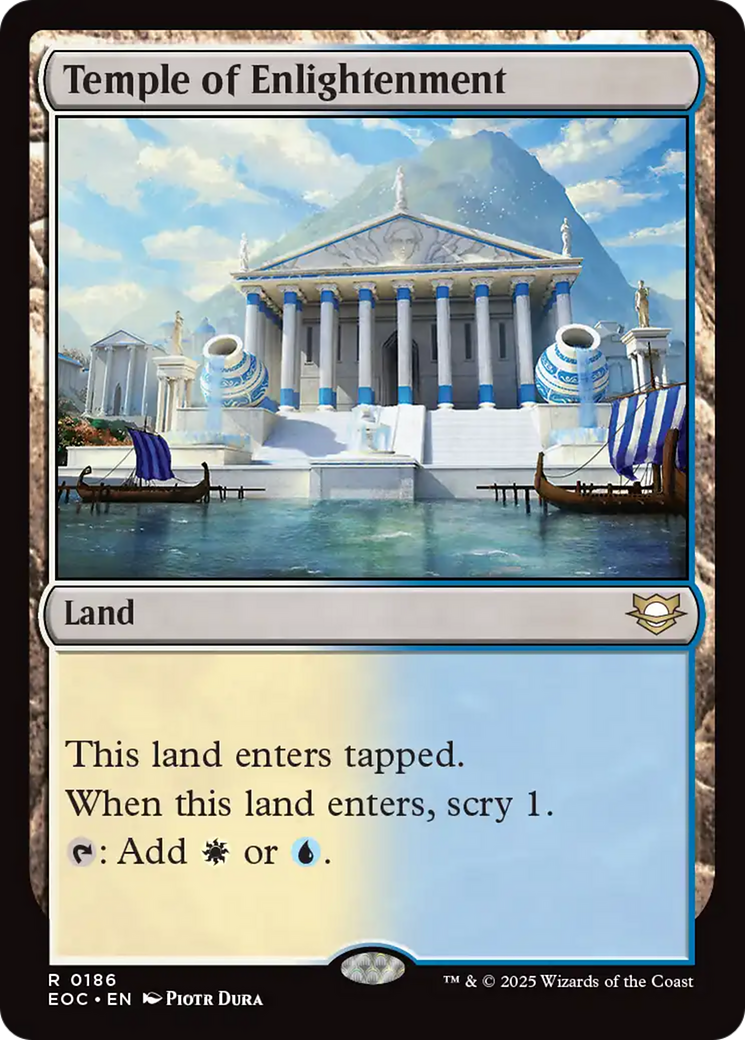 Temple of Enlightenment [Edge of Eternities Commander] | Eastridge Sports Cards & Games