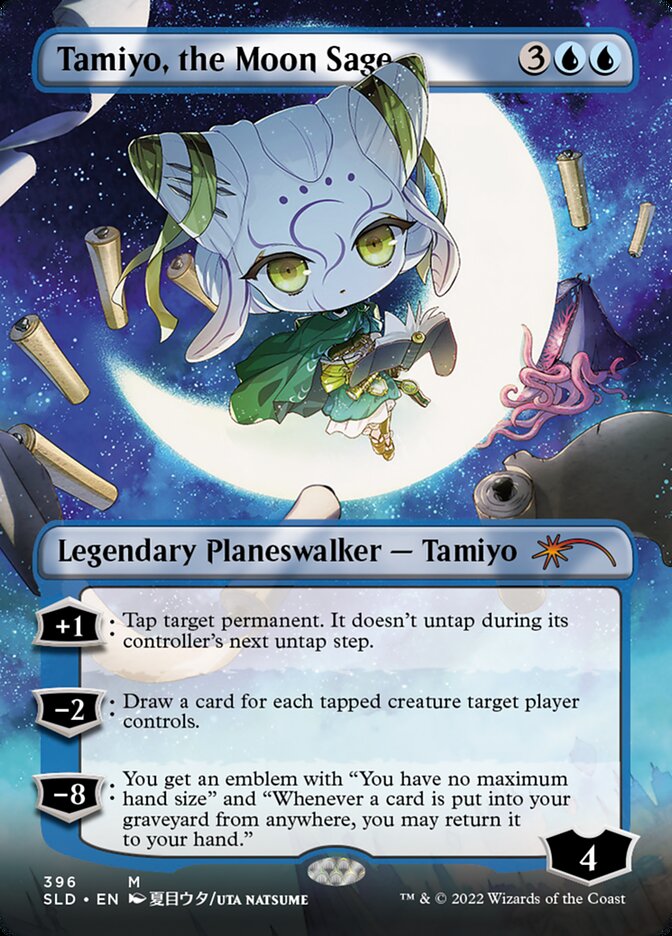 Tamiyo, the Moon Sage (Borderless) [Secret Lair Drop Series] | Eastridge Sports Cards & Games