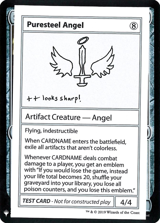 Puresteel Angel [Mystery Booster Playtest Cards] | Eastridge Sports Cards & Games