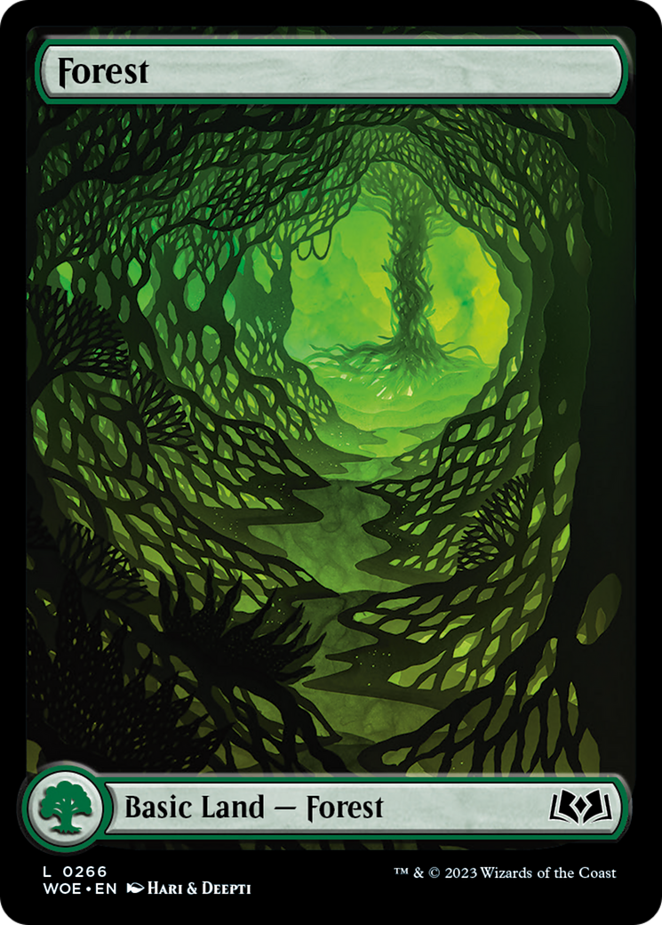 Forest (266) (Full-Art) [Wilds of Eldraine] | Eastridge Sports Cards & Games