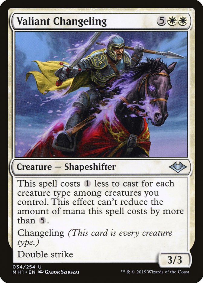 Valiant Changeling [Modern Horizons] | Eastridge Sports Cards & Games