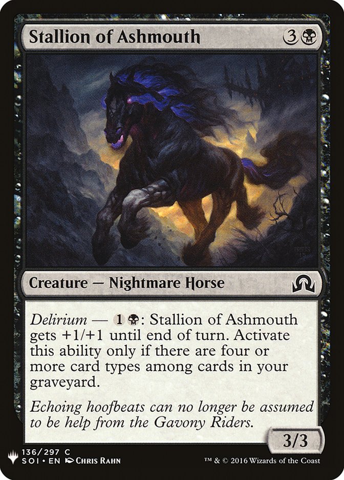 Stallion of Ashmouth [Mystery Booster] | Eastridge Sports Cards & Games