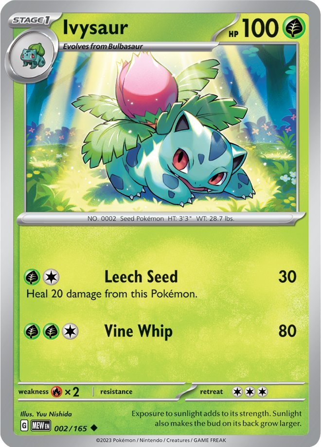 Ivysaur (002/165) [Scarlet & Violet 151] | Eastridge Sports Cards & Games