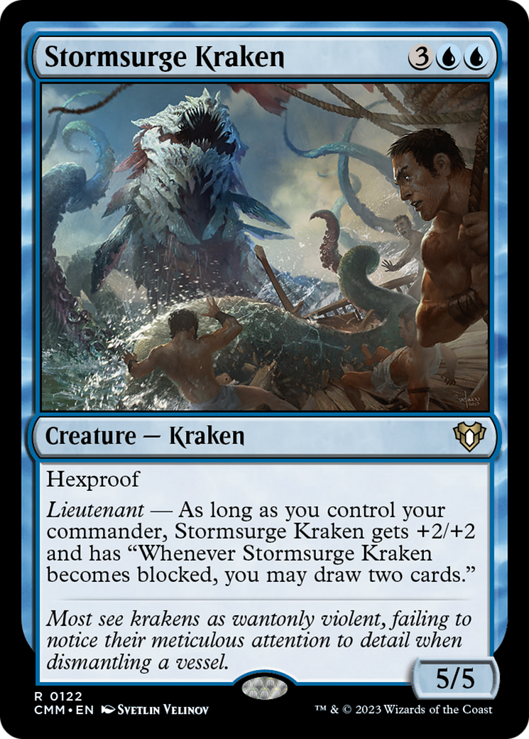 Stormsurge Kraken [Commander Masters] | Eastridge Sports Cards & Games
