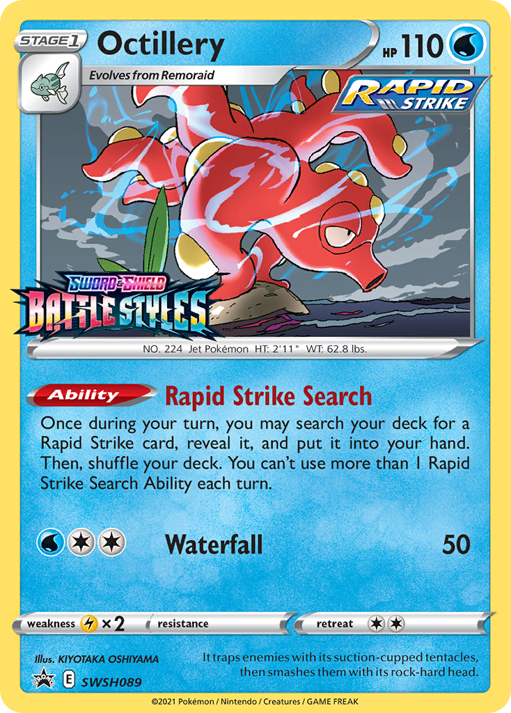 Octillery (SWSH089) (Prerelease Promo) [Sword & Shield: Black Star Promos] | Eastridge Sports Cards & Games