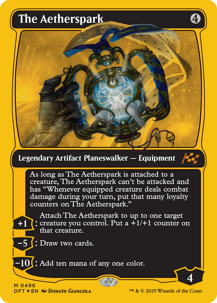 The Aetherspark (First-Place Foil) [Aetherdrift] | Eastridge Sports Cards & Games