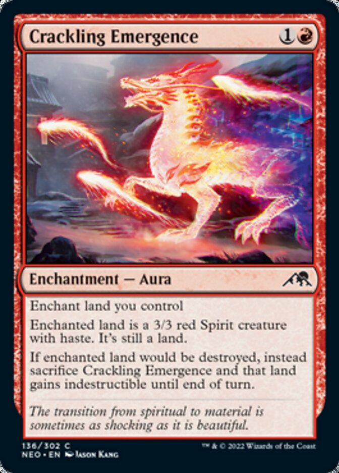 Crackling Emergence [Kamigawa: Neon Dynasty] | Eastridge Sports Cards & Games