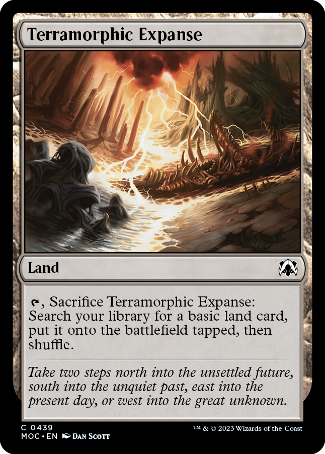 Terramorphic Expanse [March of the Machine Commander] | Eastridge Sports Cards & Games