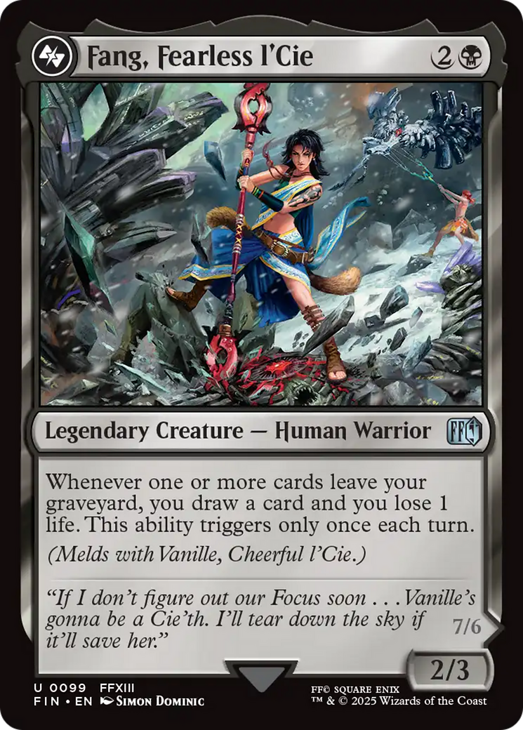 Fang, Fearless l'Cie [FINAL FANTASY] | Eastridge Sports Cards & Games
