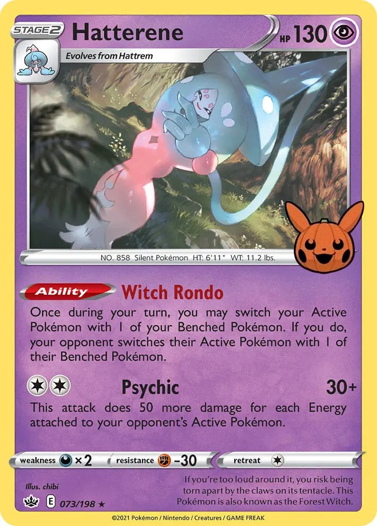 Hatterene (073/198) [Trick or Trade] | Eastridge Sports Cards & Games