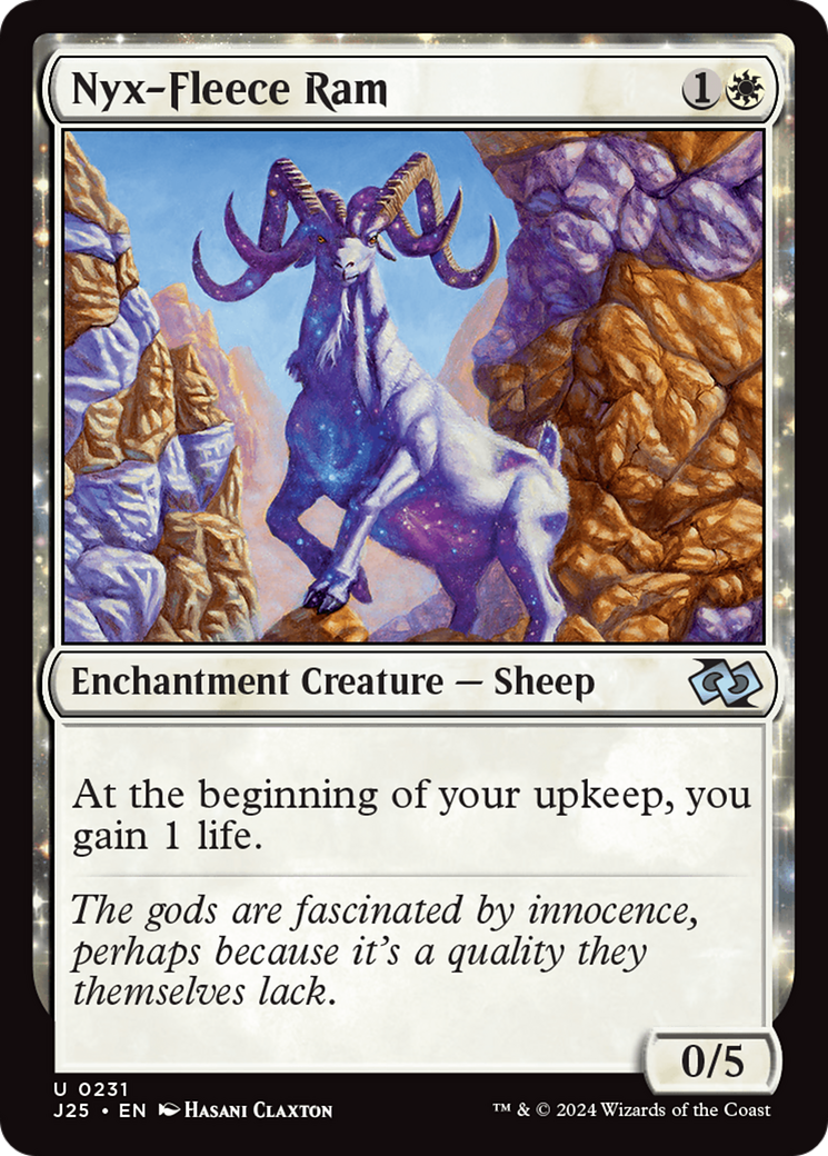 Nyx-Fleece Ram [Foundations Jumpstart] | Eastridge Sports Cards & Games