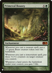 Primeval Bounty [The List] | Eastridge Sports Cards & Games