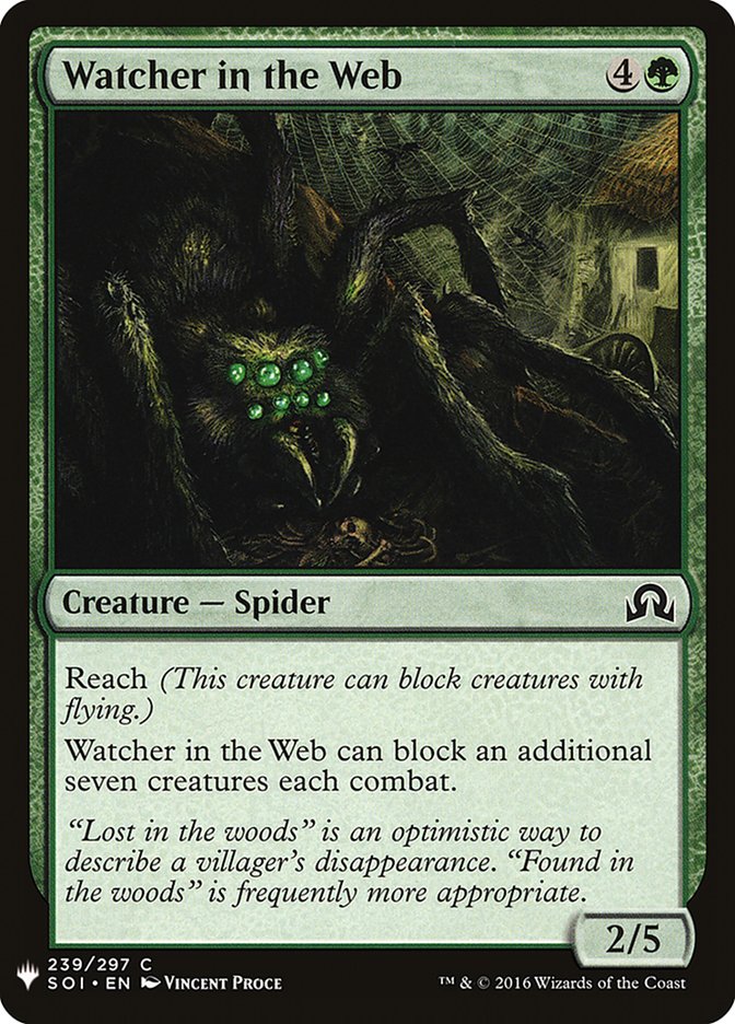 Watcher in the Web [Mystery Booster] | Eastridge Sports Cards & Games