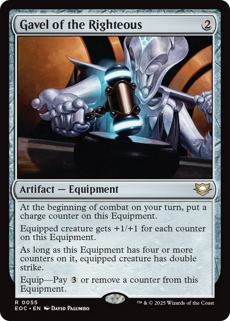 Gavel of the Righteous [Edge of Eternities Commander] | Eastridge Sports Cards & Games