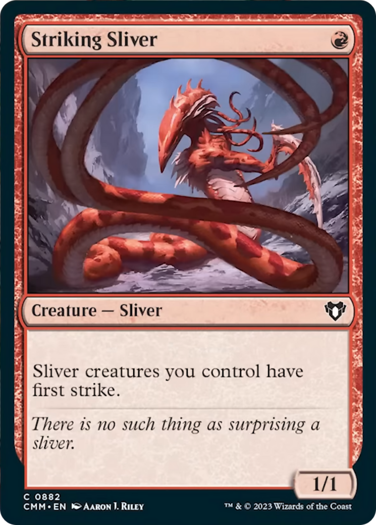 Striking Sliver [Commander Masters] | Eastridge Sports Cards & Games