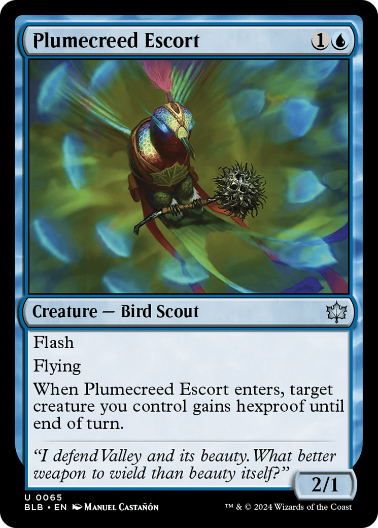 Plumecreed Escort [Bloomburrow] | Eastridge Sports Cards & Games