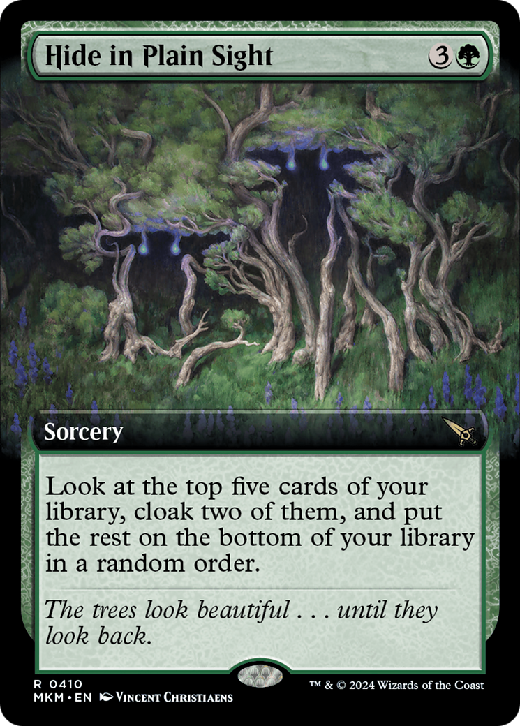 Hide in Plain Sight (Extended Art) [Murders at Karlov Manor] | Eastridge Sports Cards & Games