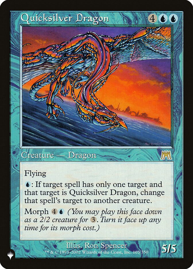 Quicksilver Dragon [The List] | Eastridge Sports Cards & Games