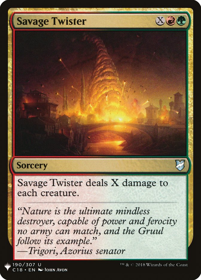 Savage Twister [Mystery Booster] | Eastridge Sports Cards & Games