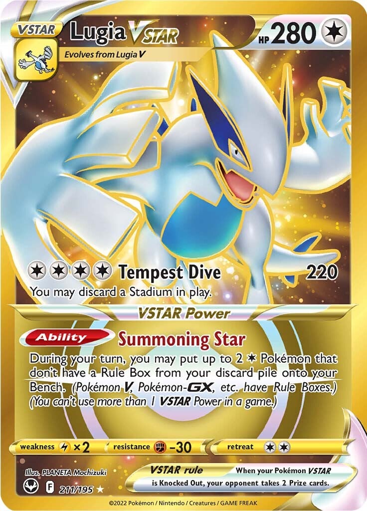 Lugia VSTAR (211/195) [Sword & Shield: Silver Tempest] | Eastridge Sports Cards & Games