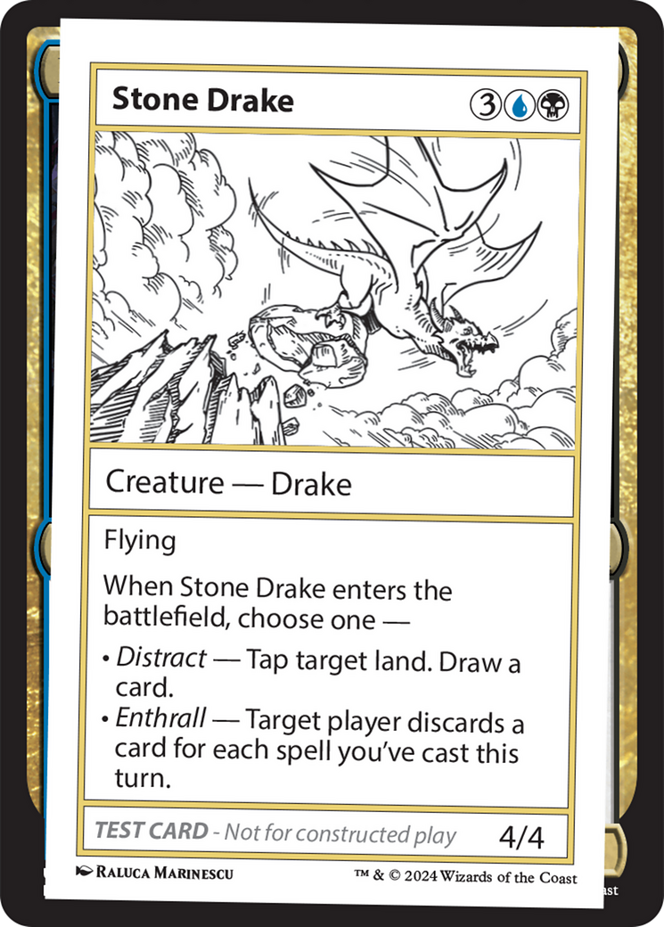 Stone Drake [Mystery Booster 2 Playtest Cards] | Eastridge Sports Cards & Games
