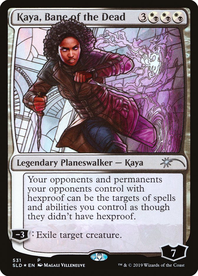 Kaya, Bane of the Dead (Stained Glass) [Secret Lair Drop Promos] | Eastridge Sports Cards & Games