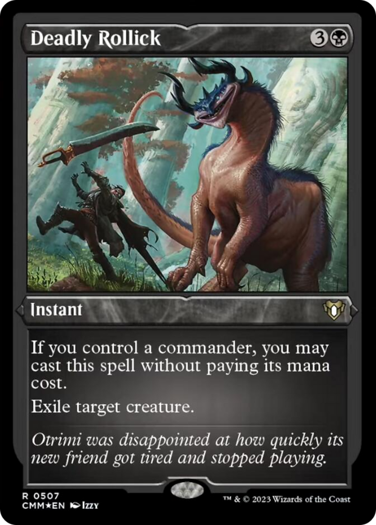 Deadly Rollick (Foil Etched) [Commander Masters] | Eastridge Sports Cards & Games