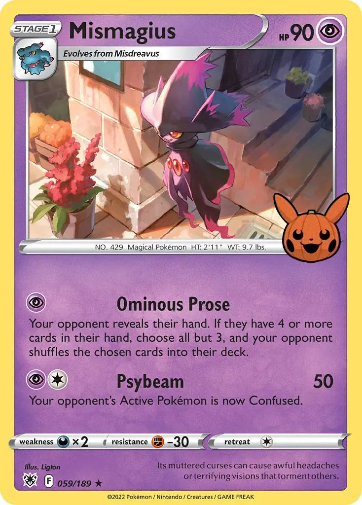 Mismagius (059/189) [Trick or Trade] | Eastridge Sports Cards & Games