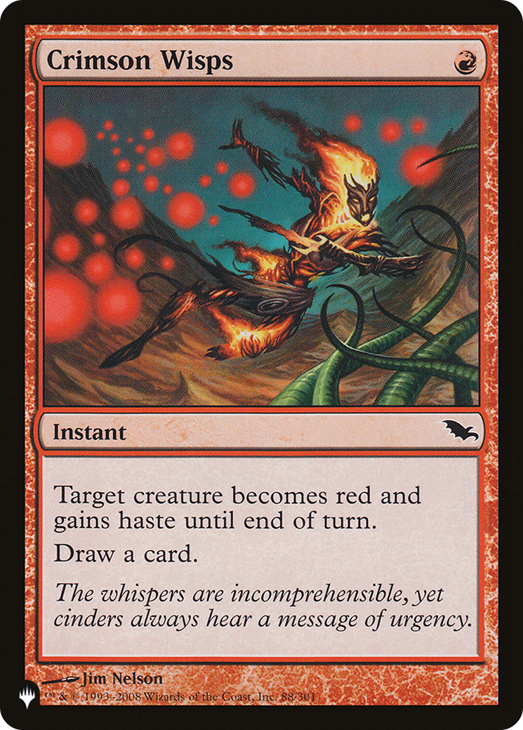 Crimson Wisps [The List] | Eastridge Sports Cards & Games