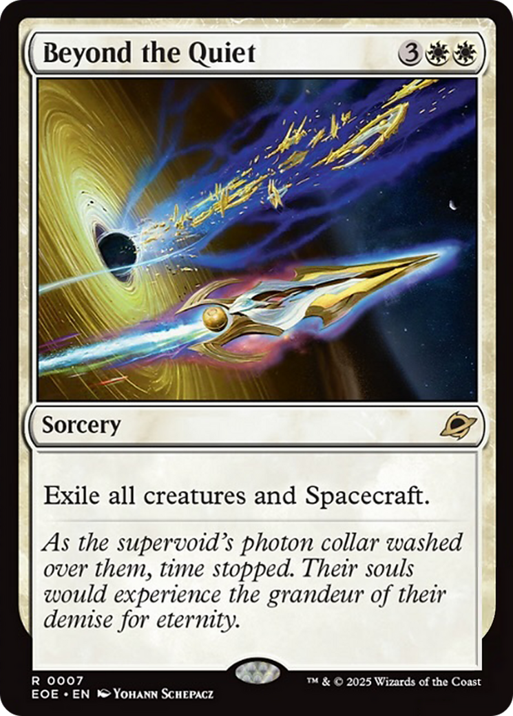 Beyond the Quiet [Edge of Eternities] | Eastridge Sports Cards & Games