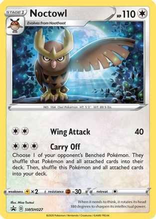 Noctowl (SWSH027) [Sword & Shield: Black Star Promos] | Eastridge Sports Cards & Games