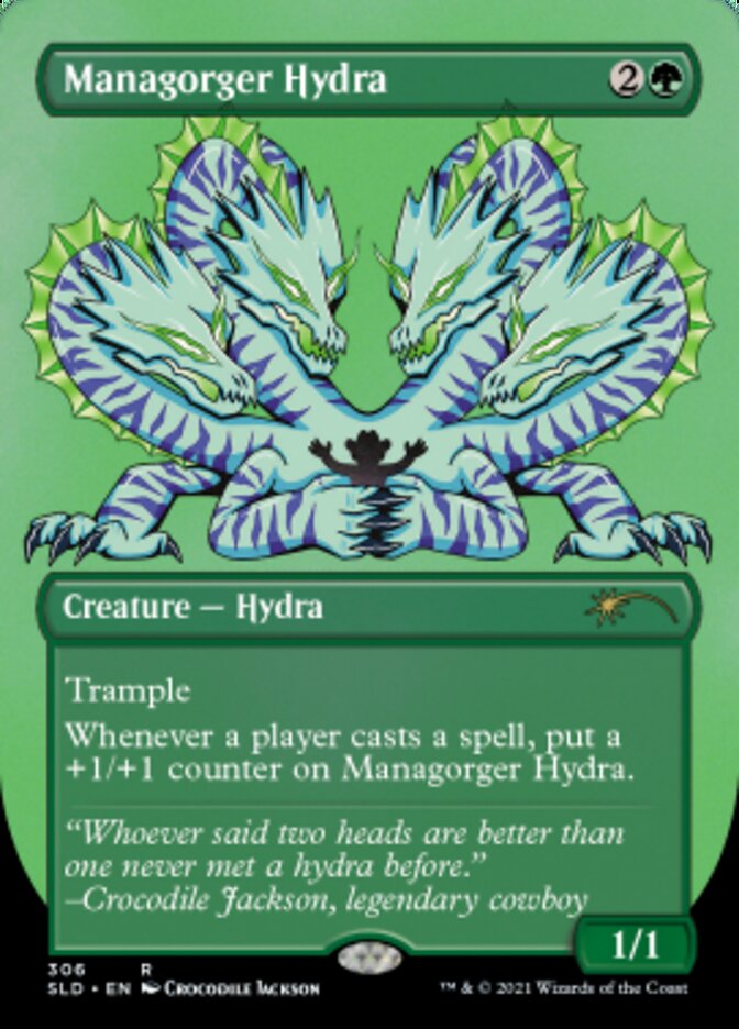 Managorger Hydra (Borderless) [Secret Lair Drop Series] | Eastridge Sports Cards & Games