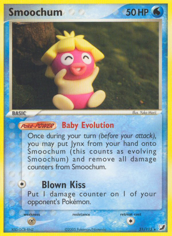 Smoochum (31/115) [EX: Unseen Forces] | Eastridge Sports Cards & Games